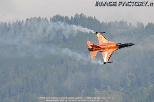 2009-06-26 Zeltweg Airpower 1413 General Dynamics F-16 Fighting Falcon - Dutch Air Force